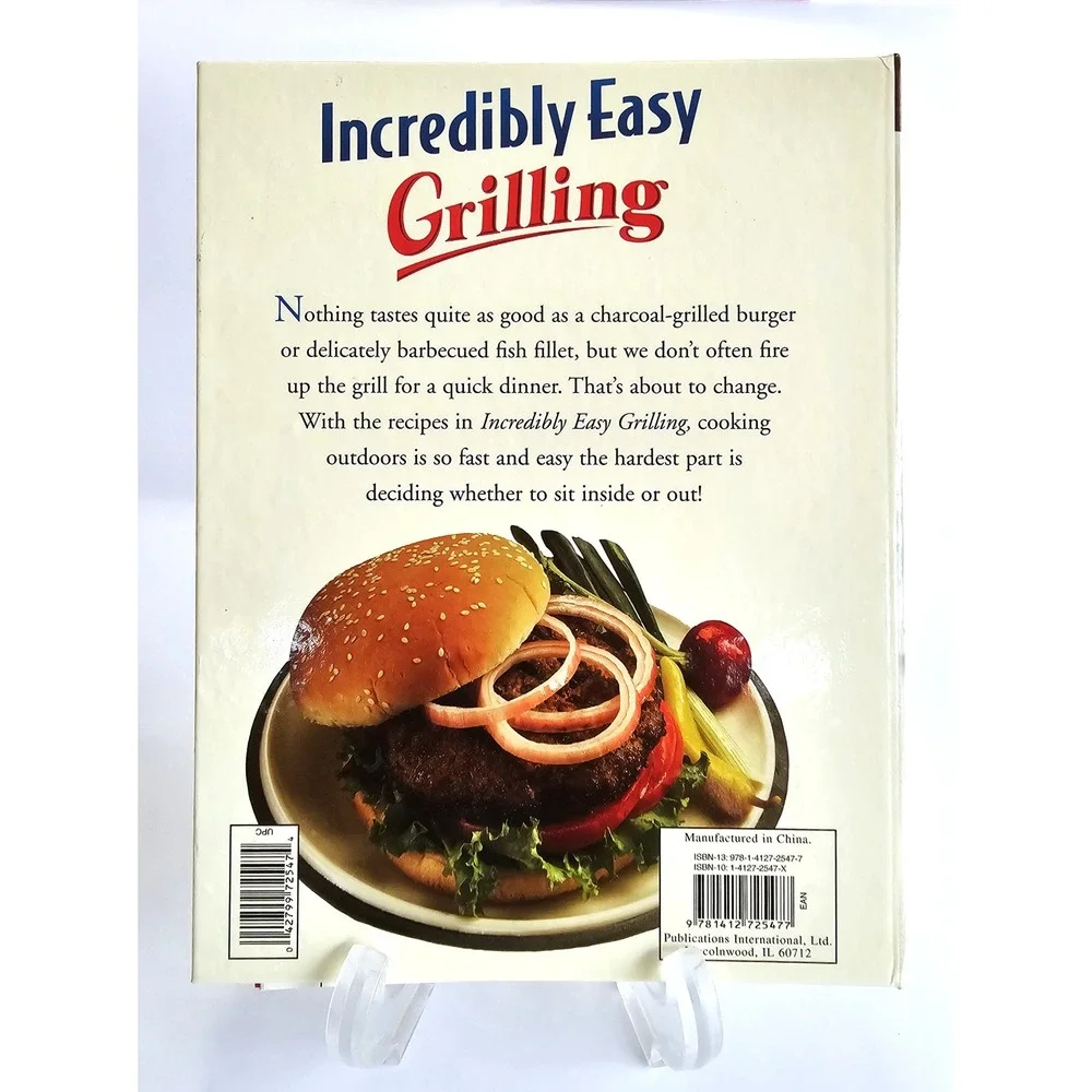 Favorite Brand Name Incredibly Easy Grilling Cookbook Spiral Hardcover 2007
